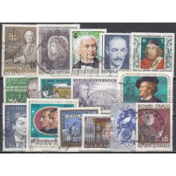 Austria. Set of used stamps...