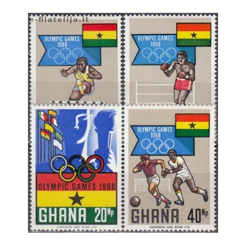 Ghana 1969. Summer Olympics Mexico City