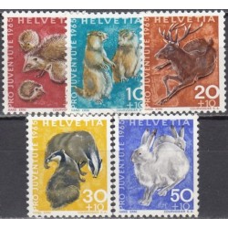 Šveicarija 1965. Fauna
