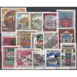Austria. Set of used stamps XXVI (History)