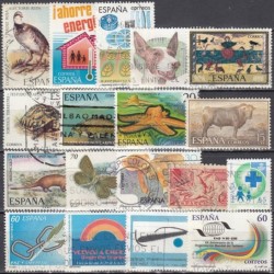 Spain. Set of used stamps XXX