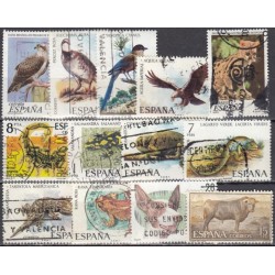 Spain. Set of used stamps...