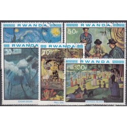 Rwanda 1980. Paintings