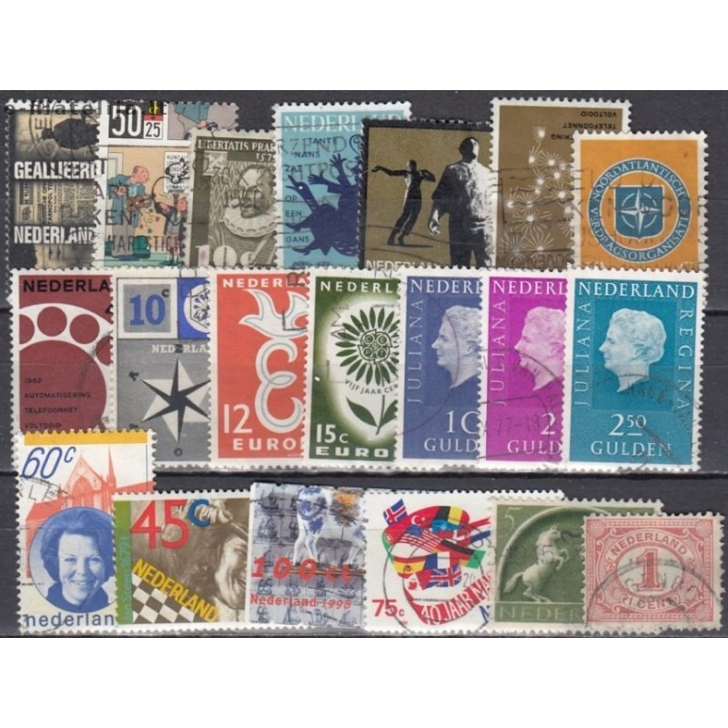 Netherlands. Set of used stamps 17