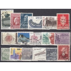 Norway. Set of used stamps 1
