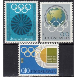Jugoslavija 1971-74. Olimpiniai labdaros ženklai