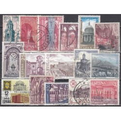Spain. Set of used stamps 38