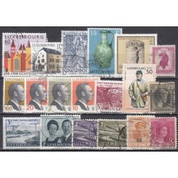 Luxembourg. Set of used...