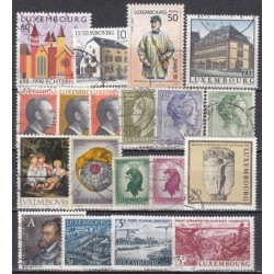 Luxembourg. Set of used...