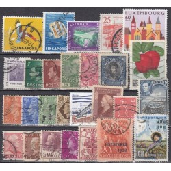 Set of used stamps 17