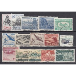 Set of used stamps 19