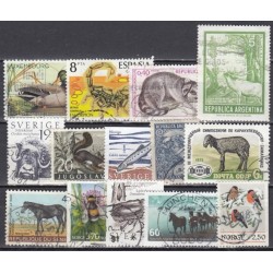 Set of used stamps 40