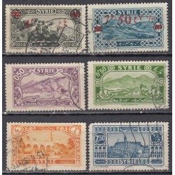 Syria (~1930). Set of used stamps 1