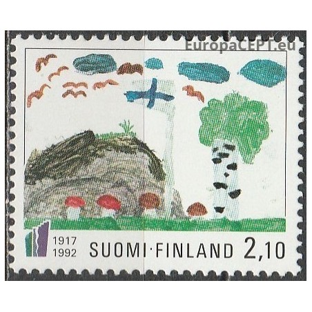 Suomija 1992. Nepriklausomybė (vaikų piešiniai)