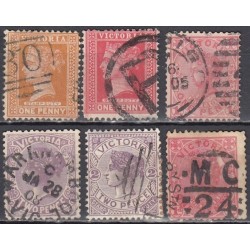 Australia (Victoria). Set of used stamps 4
