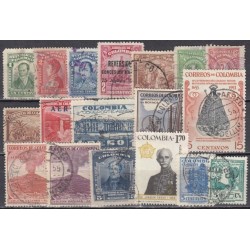 Colombia. Set of used stamps 4