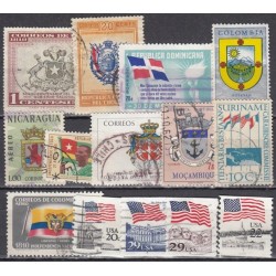 Set of used stamps 43