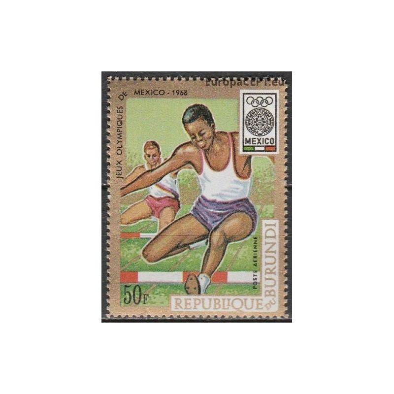 Burundi 1968. Olympic Games Mexico City