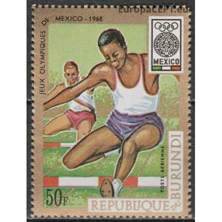 Burundis 1968. Meksiko vasaros olimpinės žaidynės