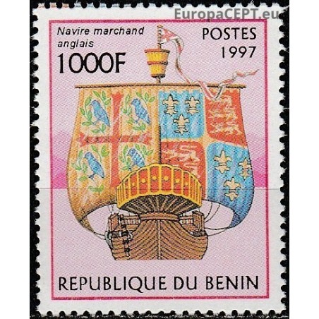 Benin 1997. Sailing ships