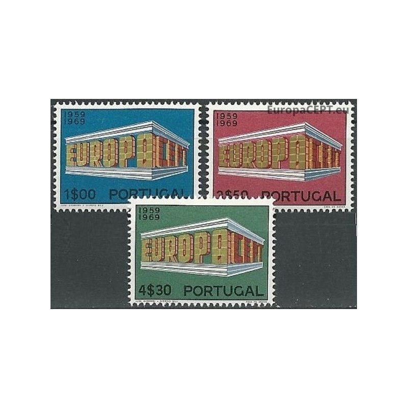 Portugal 1969. EUROPA & CEPT on Symbolic Colonnade