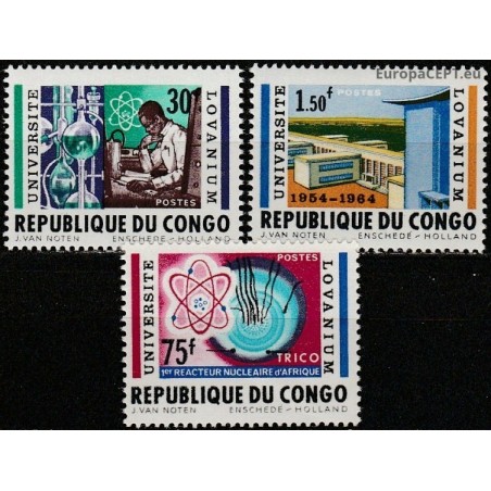 Kongas (Kinšasa) 1964. Universitetas