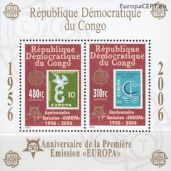 Kongas (Kinšasa) 2005. Europa CEPT ženklams 50 metų