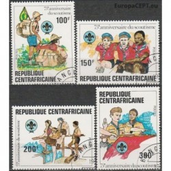 Centrinės Afrikos Respublika 1982. Skautai
