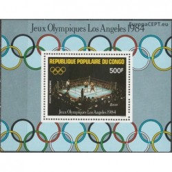 Kongas (Brazavillis) 1984. Los Andželo vasaros olimpinės žaidynės