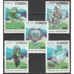Kongas (Brazavillis) 1993. Povandeniniai tyrinėjimai