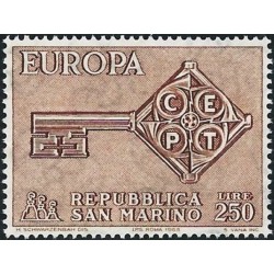 San Marino 1968. Key with...