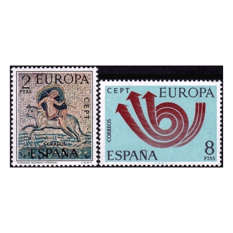 Spain 1973. CEPT: Stylised Post Horn (Post,Telegraph & Telephone)