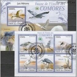 Comoros 2009. Herons