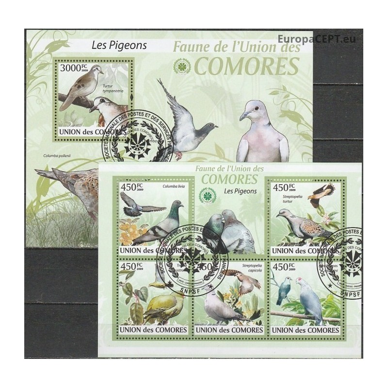 Comoros 2009. Pigeons