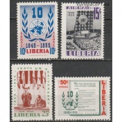 Liberija 1955. Jungtinės tautos