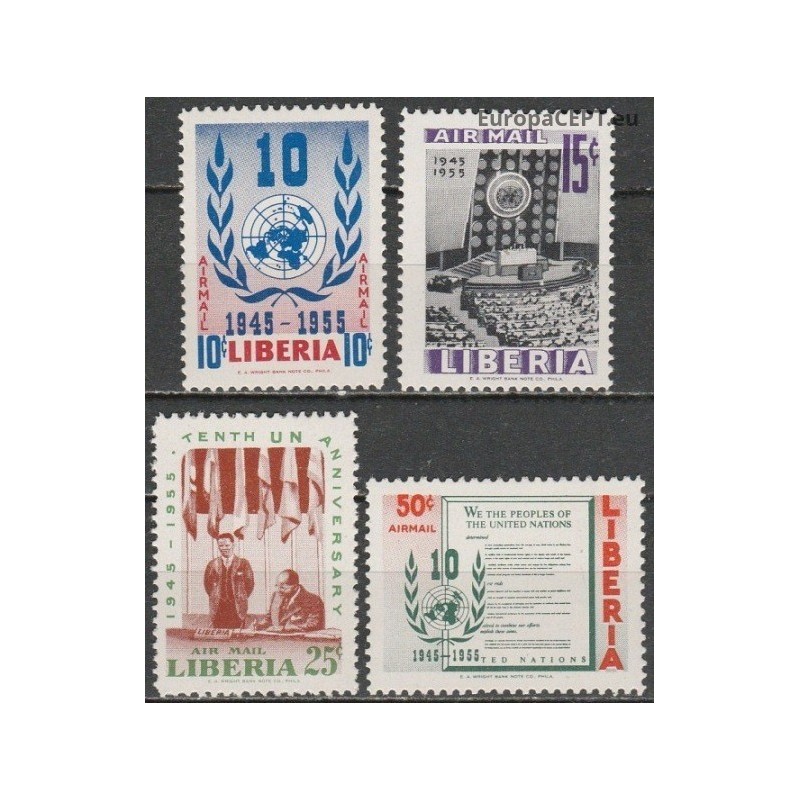 Liberija 1955. Jungtinės tautos