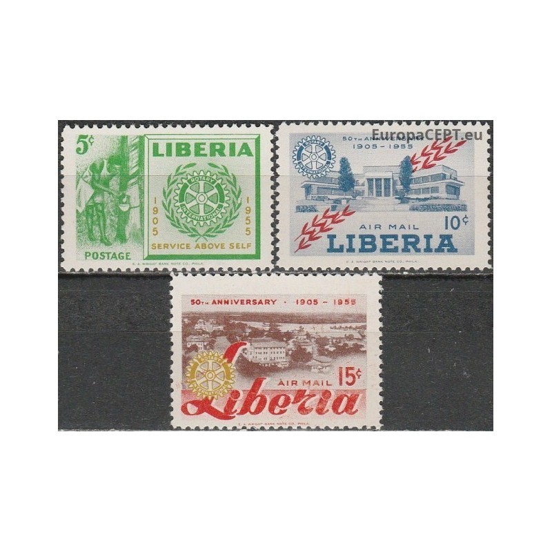 Liberia 1955. Rotary International