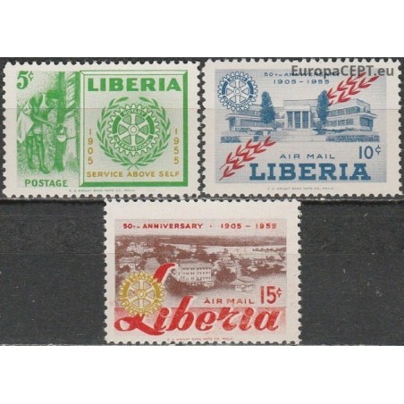 Liberia 1955. Rotary International