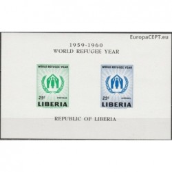 Liberija 1960. Pasauliniai pabėgėlių metai
