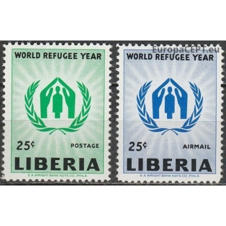 Liberia 1960. World Refugee Year