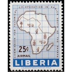Liberija 1960. Afrikos bendradarbiavimo organizacija