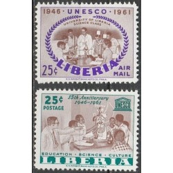Liberia 1961. UNESCO aniversary