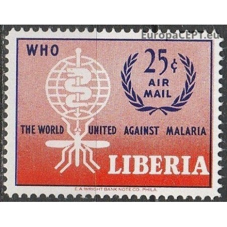 Liberia 1962. Anti-malaria campaign