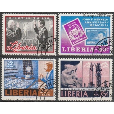 Liberia 1966. John Fitzgerald Kennedy