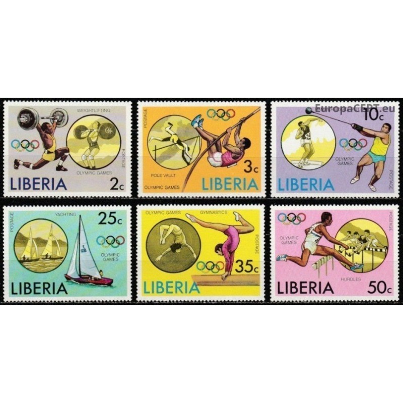 Liberija 1976. Monrealio vasaros olimpinės žaidynės