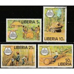 Liberija 1978. Medienos pramonė