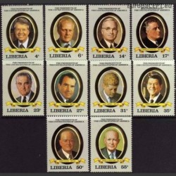 Liberia 1982. US Presidents