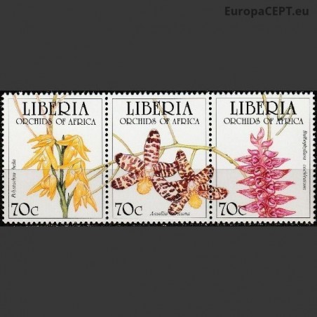 Liberija 1995. Orchidėjos