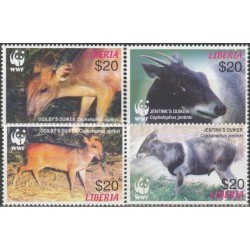 Liberia 2005. Antelopes