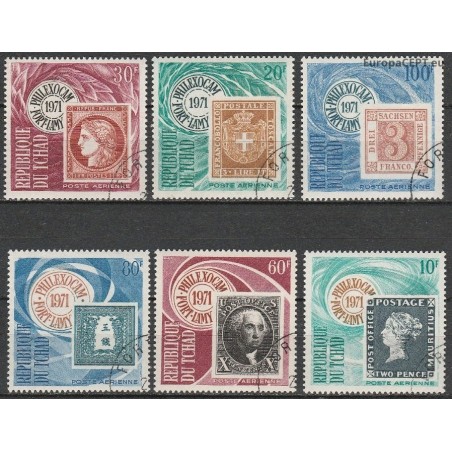 Chad 1971. Stamps on stamps